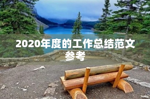2020年度的工作总结范文参考