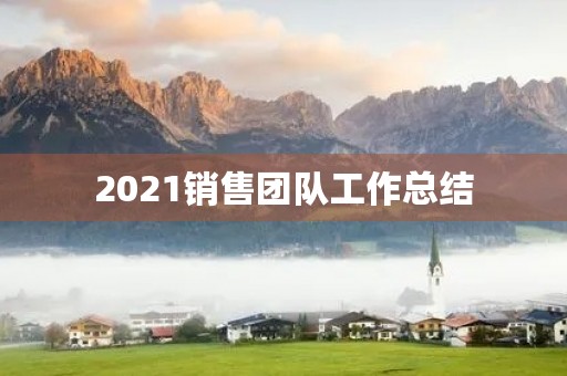 2021销售团队工作总结
