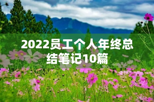 2022员工个人年终总结笔记10篇