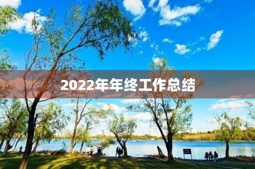 2022年年终工作总结