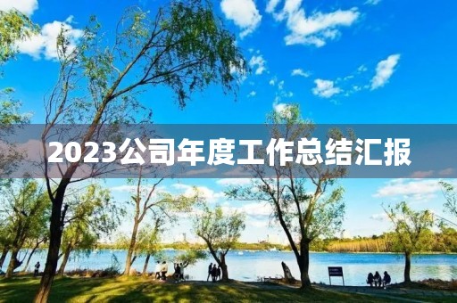 2023公司年度工作总结汇报（精选16篇）