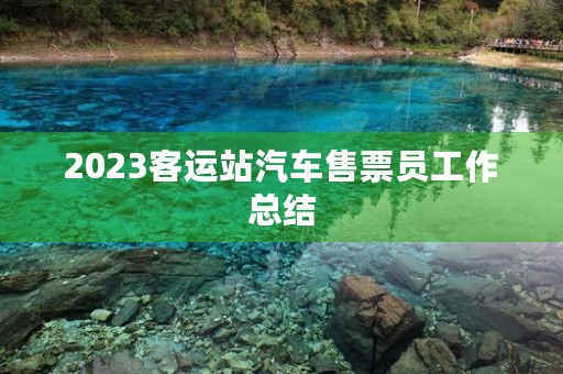 2023客运站汽车售票员工作总结