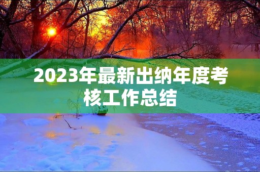 2023年最新出纳年度考核工作总结