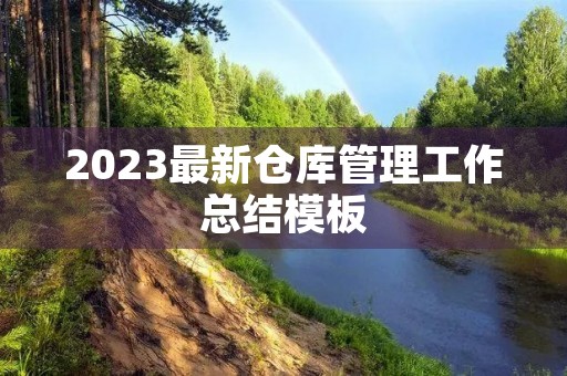 2023最新仓库管理工作总结模板
