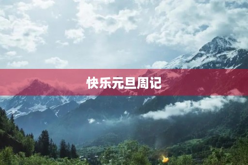快乐元旦周记 快乐元旦周记