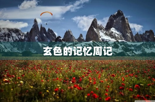 玄色的记忆周记 玄色的记忆周记