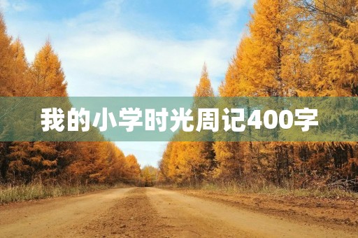 我的小学时光周记400字