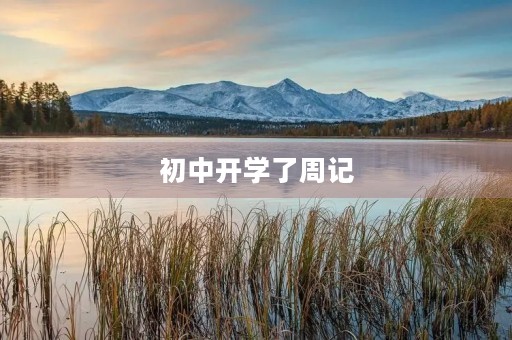 初中开学了周记 初中开学了周记