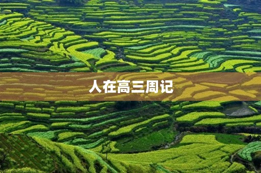 人在高三周记 人在高三周记