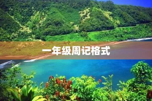一年级周记格式 一年级周记格式