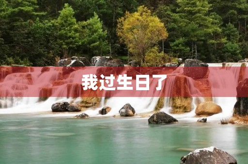 我过生日了 我过生日了