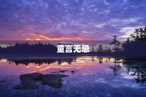 童言无忌