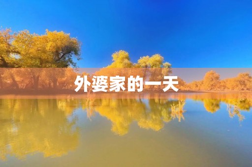 外婆家的一天 外婆家的一天