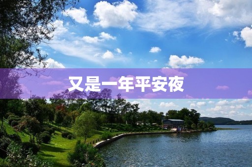 又是一年平安夜
