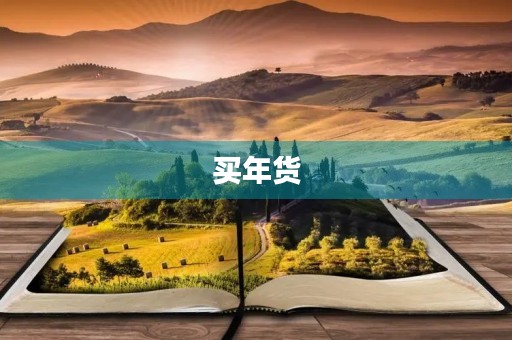 买年货 买年货