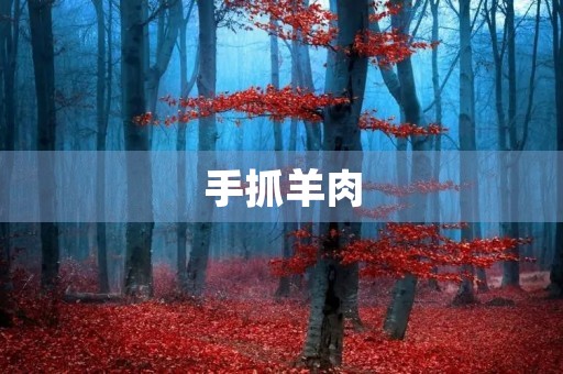 手抓羊肉