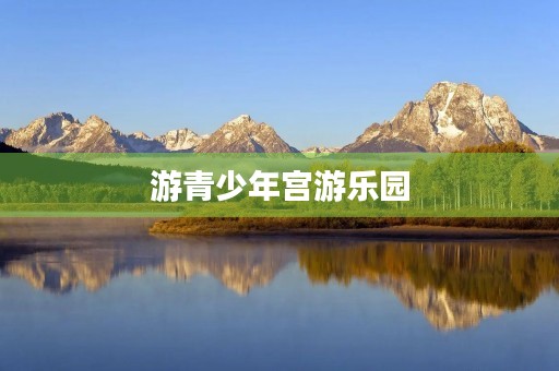 游青少年宫游乐园 游青少年宫游乐园