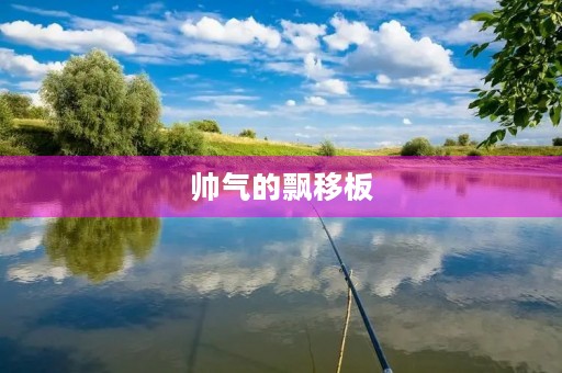 帅气的飘移板 帅气的飘移板
