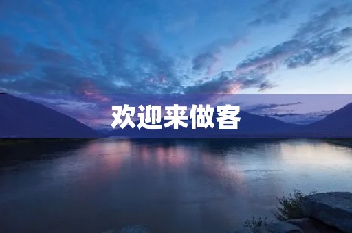 欢迎来做客