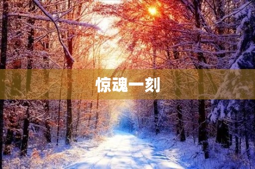 惊魂一刻 惊魂一刻