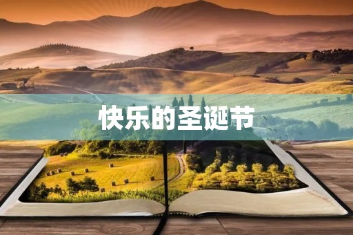 快乐的圣诞节 快乐的圣诞节