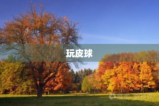 玩皮球