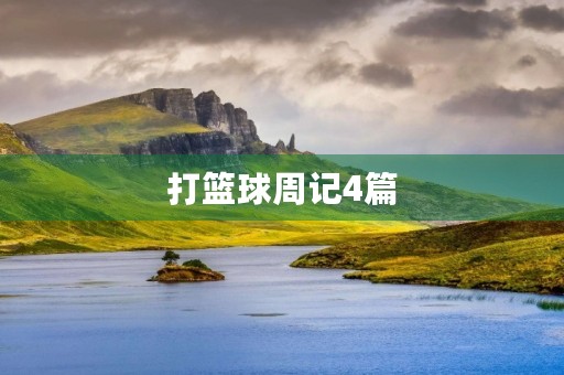 打篮球周记4篇
