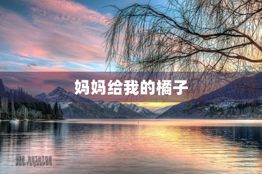 妈妈给我的橘子 妈妈给我的橘子
