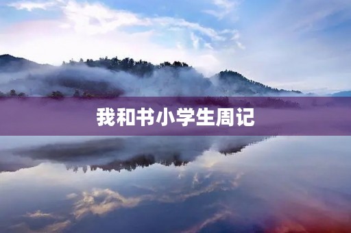 我和书小学生周记 我和书小学生周记