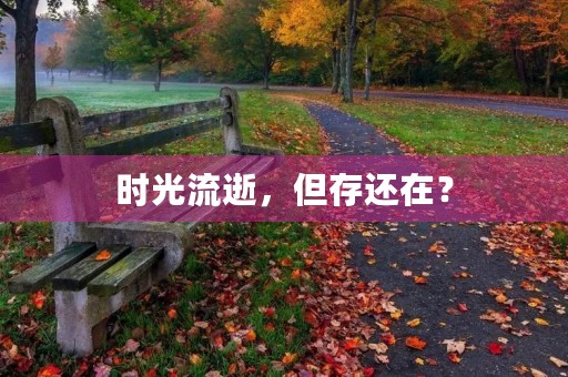 时光流逝,但存还在? 时光流逝,但存还在?