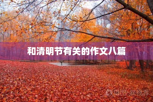 和清明节有关的作文八篇