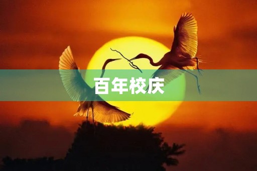 百年校庆 百年校庆