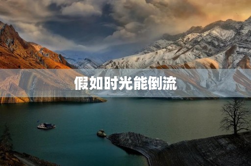 假如时光能倒流