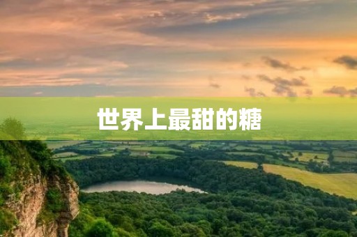 世界上最甜的糖