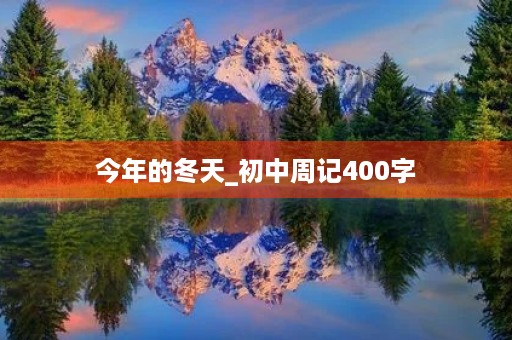 今年的冬天_初中周记400字