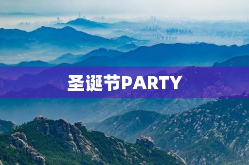 圣诞节PARTY 圣诞节PARTY