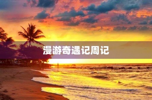 漫游奇遇记周记