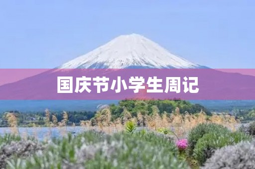 国庆节小学生周记