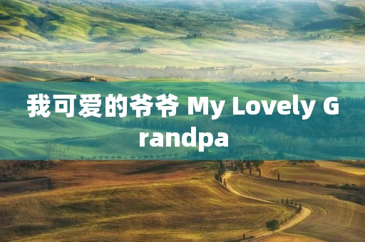 我可爱的爷爷 My Lovely Grandpa