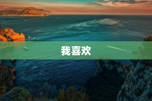 我喜欢 我喜欢
