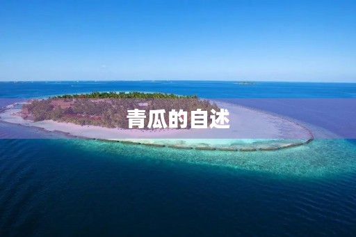 青瓜的自述 青瓜的自述