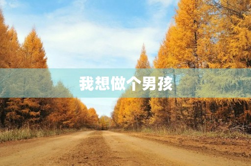 我想做个男孩 我想做个男孩