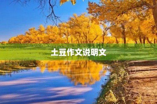 土豆作文说明文