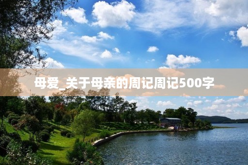 母爱_关于母亲的周记周记500字