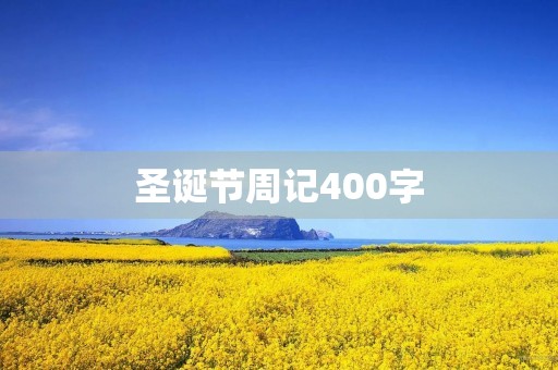 圣诞节周记400字