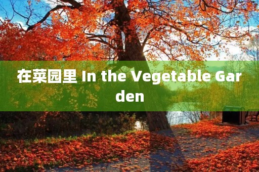 在菜园里 In the Vegetable Garden