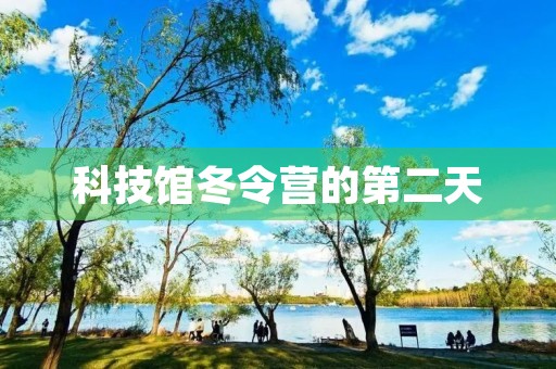科技馆冬令营的第二天 科技馆冬令营的第二天