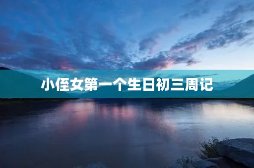 小侄女第一个生日初三周记 小侄女第一个生日初三周记