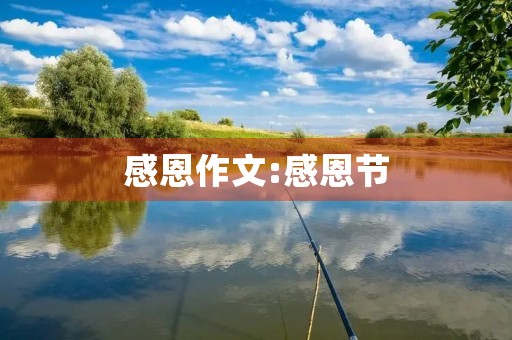 感恩作文:感恩节