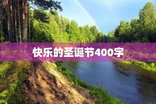 快乐的圣诞节400字